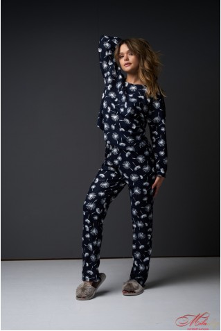 Пижама кофта и штаны из хлопка Marsana 19-016